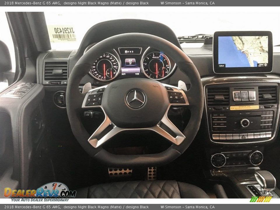 2018 Mercedes-Benz G 65 AMG Steering Wheel Photo #4