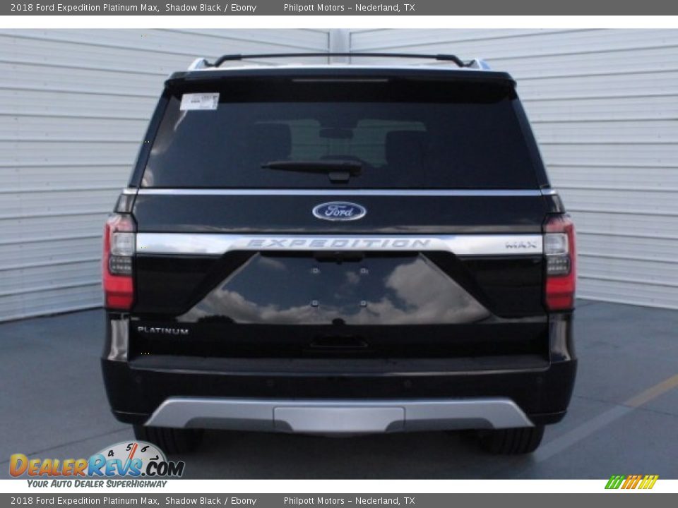 2018 Ford Expedition Platinum Max Shadow Black / Ebony Photo #8