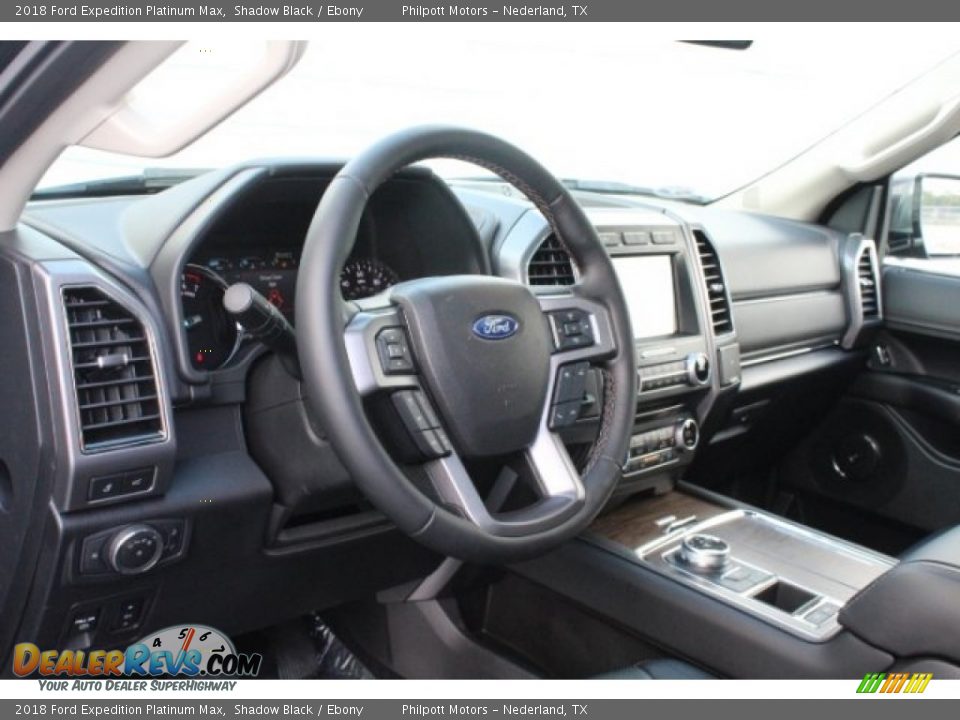 2018 Ford Expedition Platinum Max Shadow Black / Ebony Photo #13