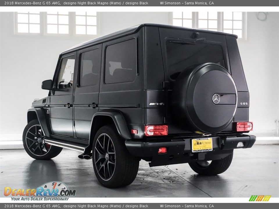 2018 Mercedes-Benz G 65 AMG designo Night Black Magno (Matte) / designo Black Photo #10