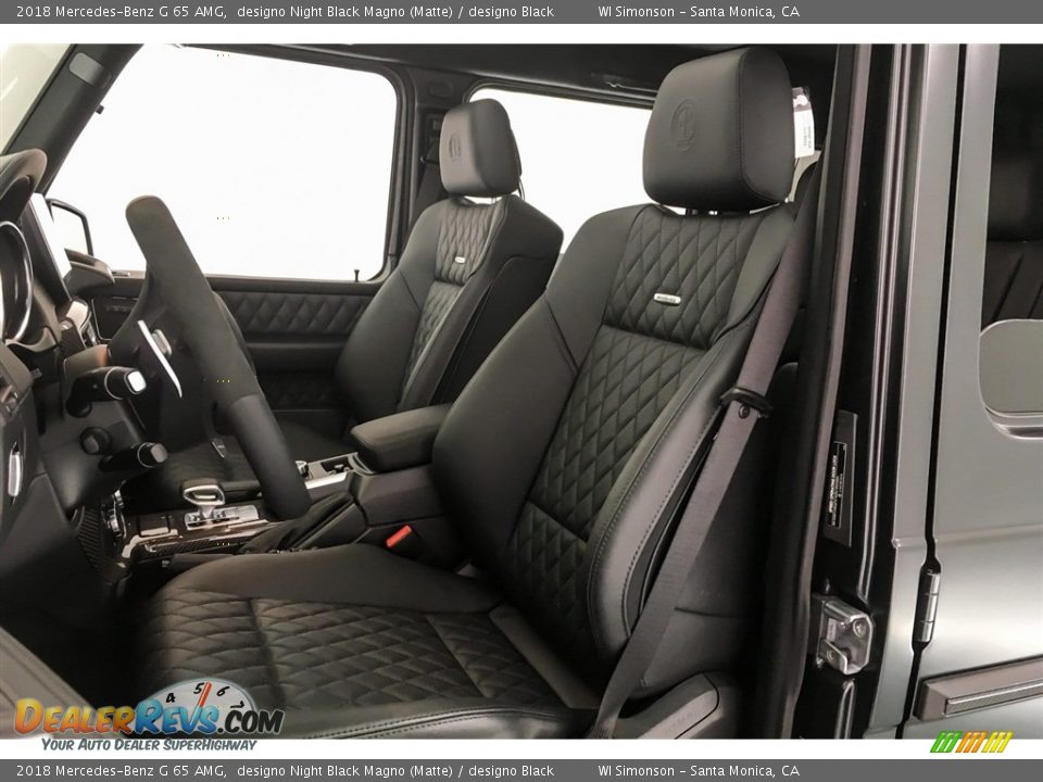 Front Seat of 2018 Mercedes-Benz G 65 AMG Photo #14