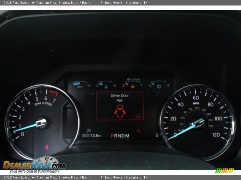 2018 Ford Expedition Platinum Max Shadow Black / Ebony Photo #22