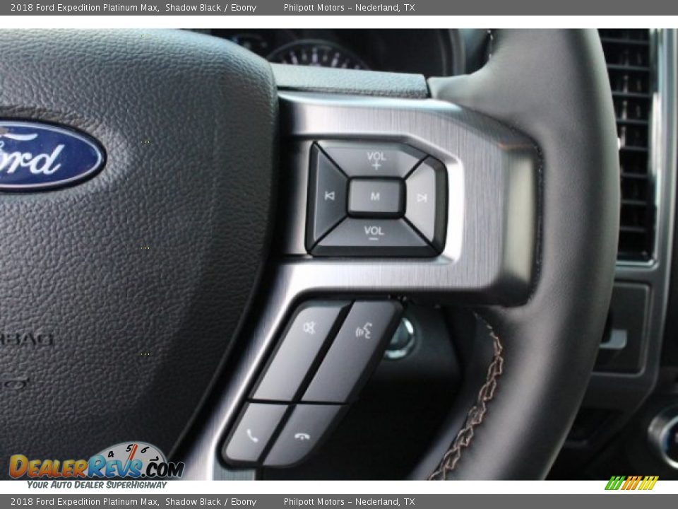 2018 Ford Expedition Platinum Max Steering Wheel Photo #24