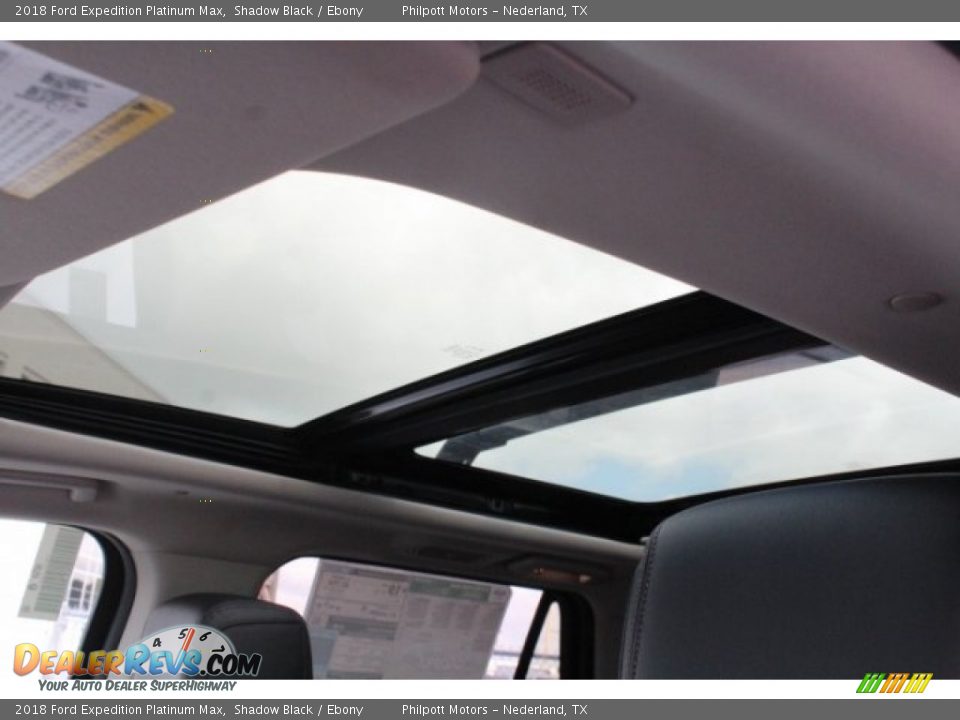 2018 Ford Expedition Platinum Max Shadow Black / Ebony Photo #26