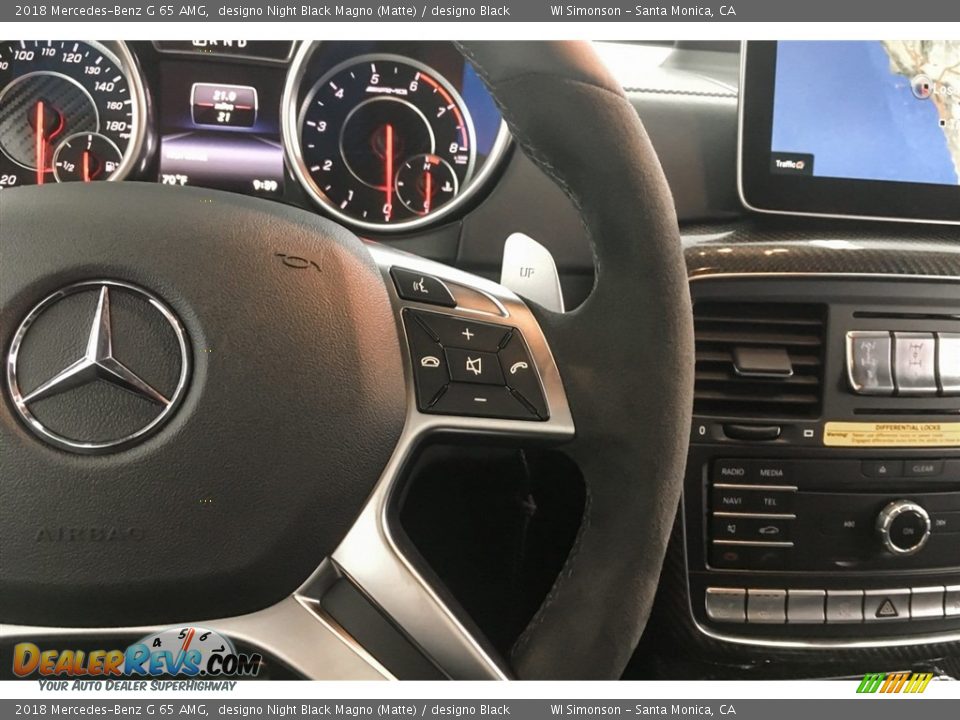 2018 Mercedes-Benz G 65 AMG Steering Wheel Photo #19
