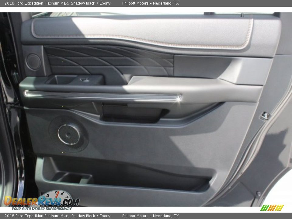 2018 Ford Expedition Platinum Max Shadow Black / Ebony Photo #34