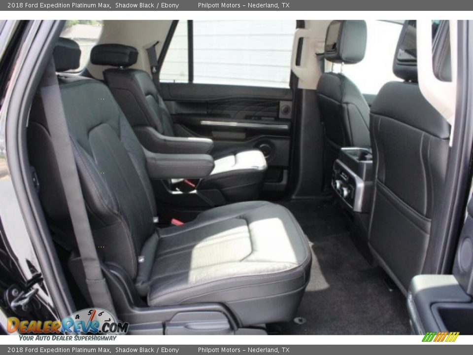 2018 Ford Expedition Platinum Max Shadow Black / Ebony Photo #35