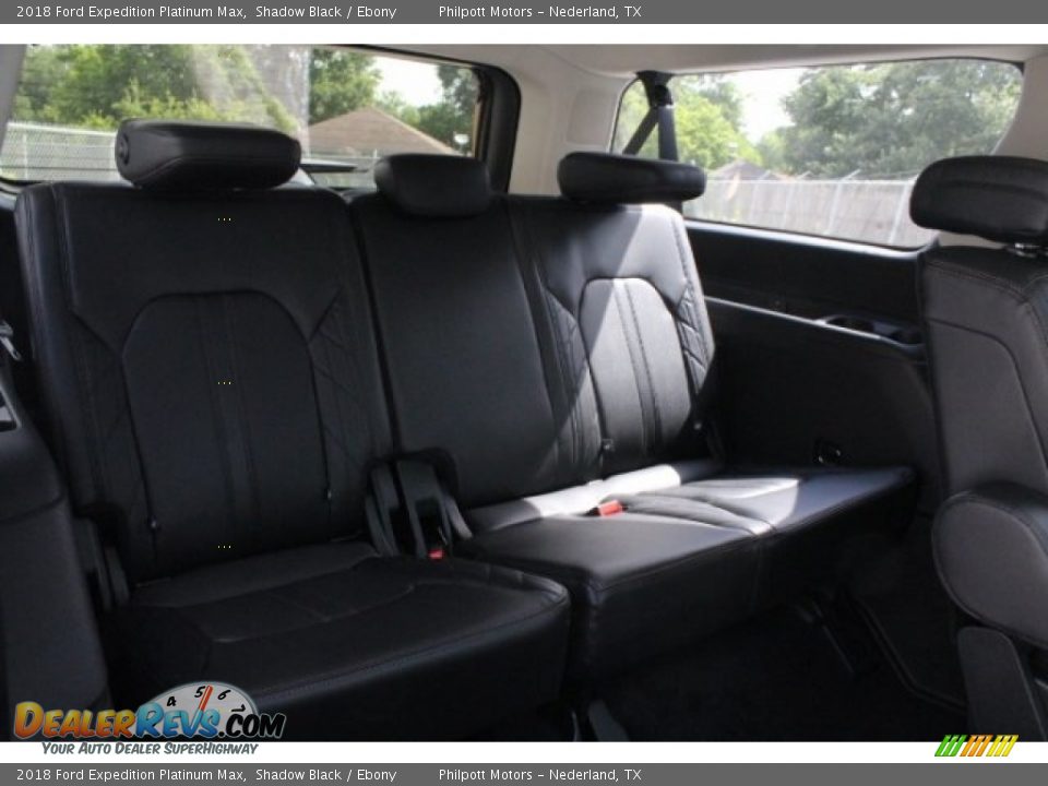 2018 Ford Expedition Platinum Max Shadow Black / Ebony Photo #36