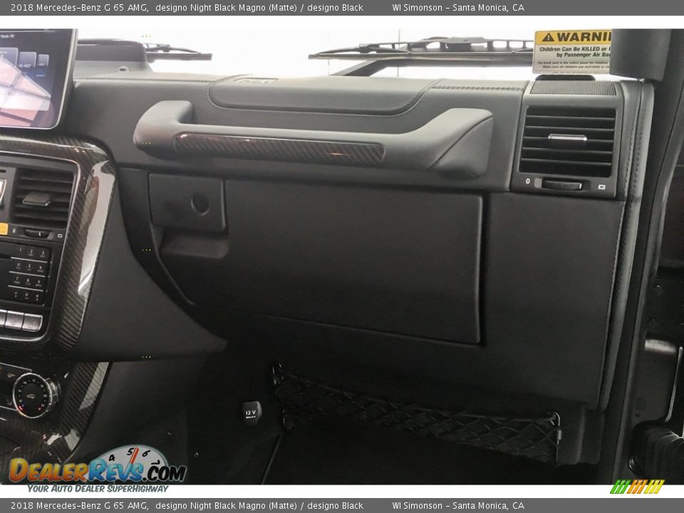 Dashboard of 2018 Mercedes-Benz G 65 AMG Photo #27
