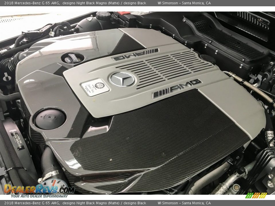 2018 Mercedes-Benz G 65 AMG 6.0 Liter AMG biturbo SOHC 36-Valve V12 Engine Photo #31