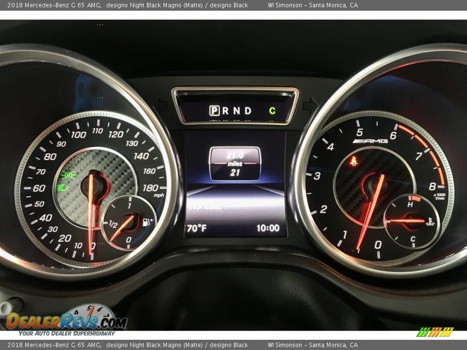 2018 Mercedes-Benz G 65 AMG Gauges Photo #34