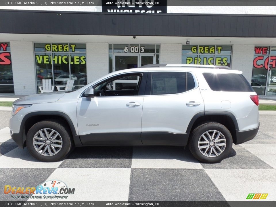2018 GMC Acadia SLE Quicksilver Metallic / Jet Black Photo #1