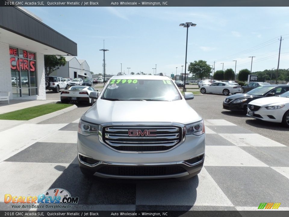 2018 GMC Acadia SLE Quicksilver Metallic / Jet Black Photo #2