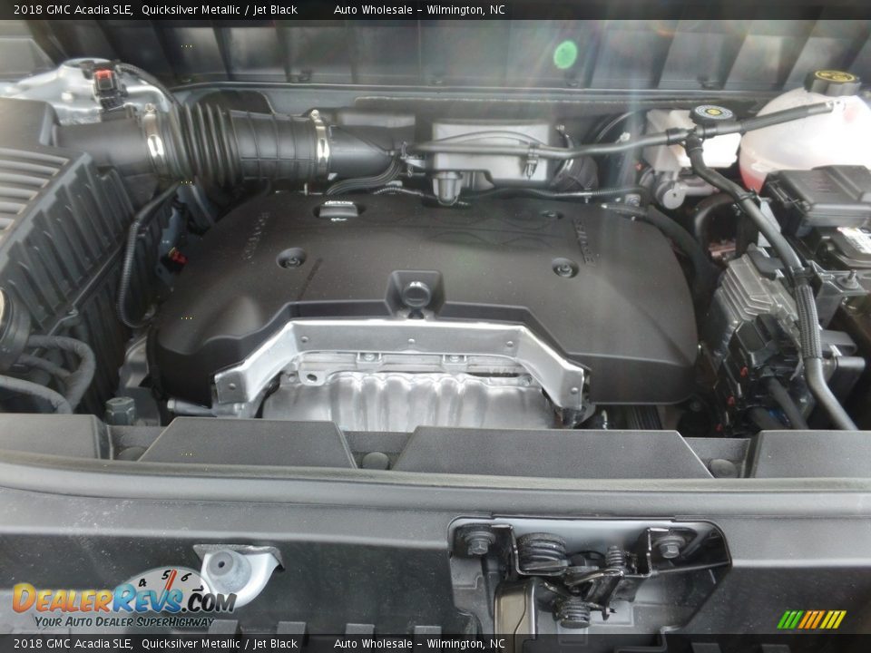 2018 GMC Acadia SLE Quicksilver Metallic / Jet Black Photo #6