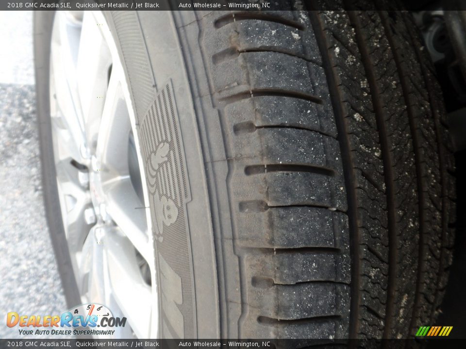 2018 GMC Acadia SLE Quicksilver Metallic / Jet Black Photo #8