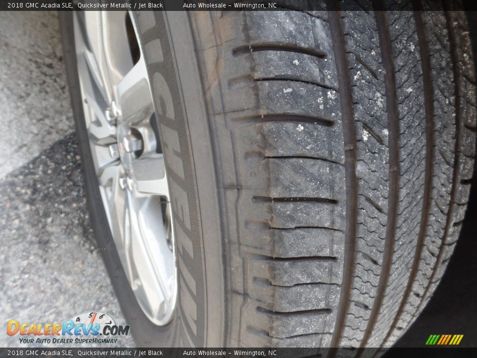 2018 GMC Acadia SLE Quicksilver Metallic / Jet Black Photo #9