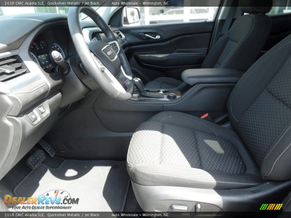 2018 GMC Acadia SLE Quicksilver Metallic / Jet Black Photo #11