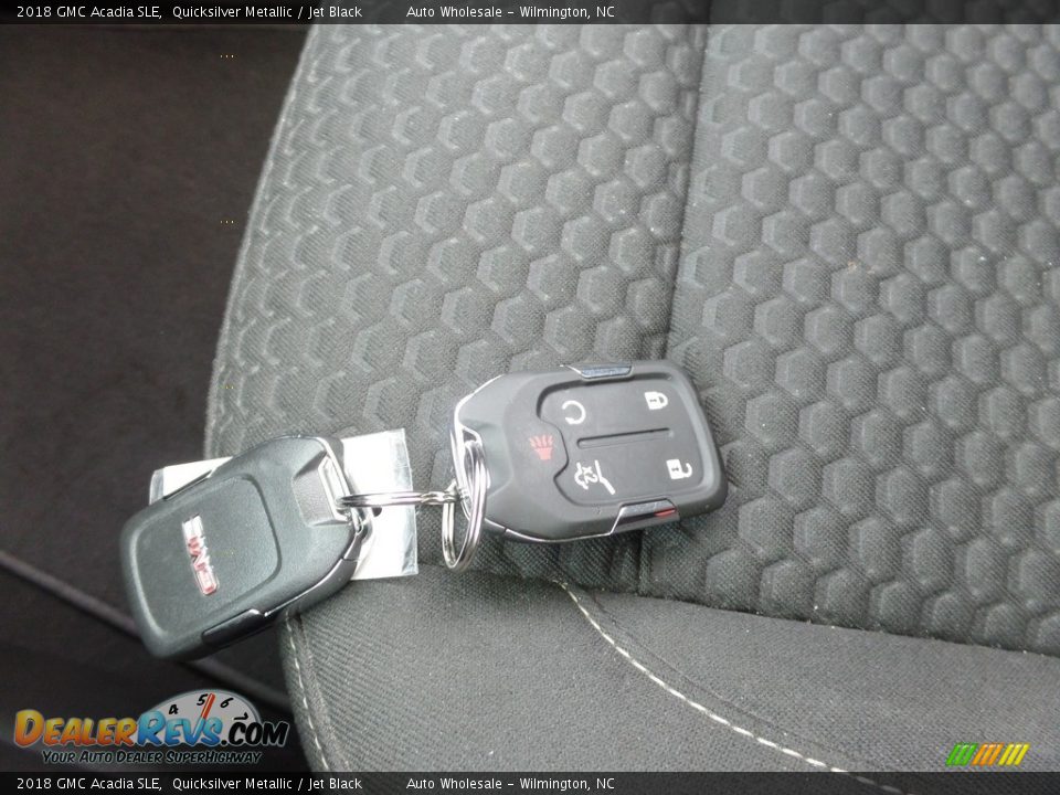 2018 GMC Acadia SLE Quicksilver Metallic / Jet Black Photo #20