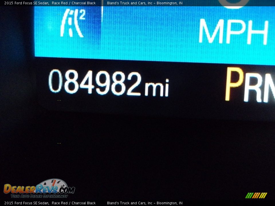 2015 Ford Focus SE Sedan Race Red / Charcoal Black Photo #13