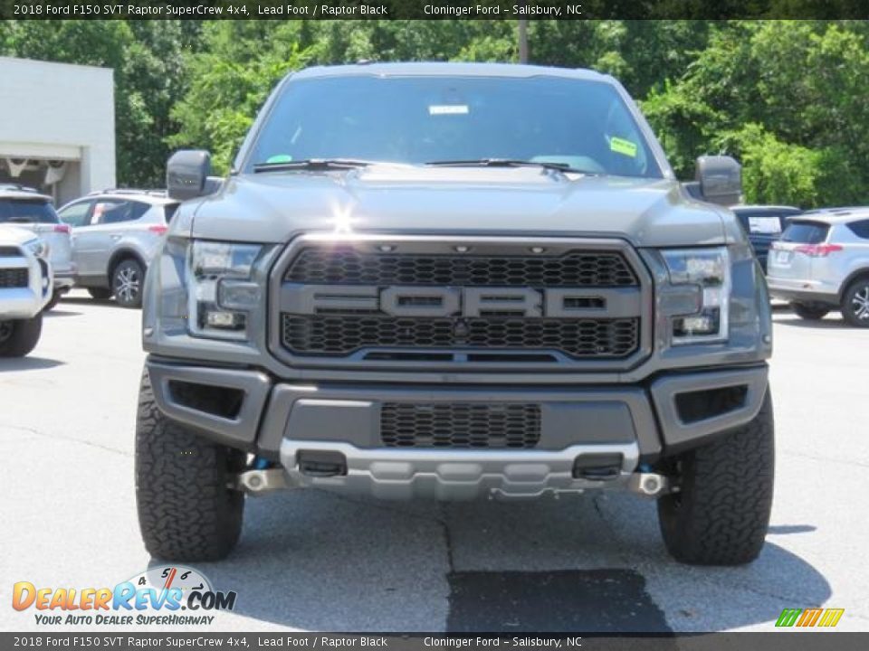 2018 Ford F150 SVT Raptor SuperCrew 4x4 Lead Foot / Raptor Black Photo #2
