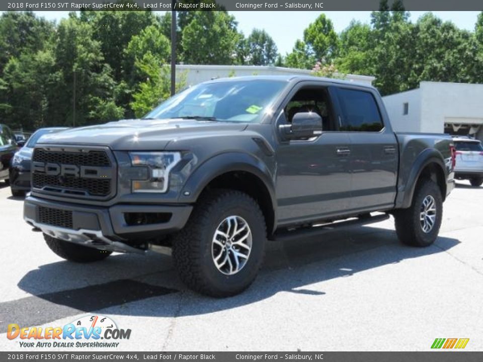 2018 Ford F150 SVT Raptor SuperCrew 4x4 Lead Foot / Raptor Black Photo #3