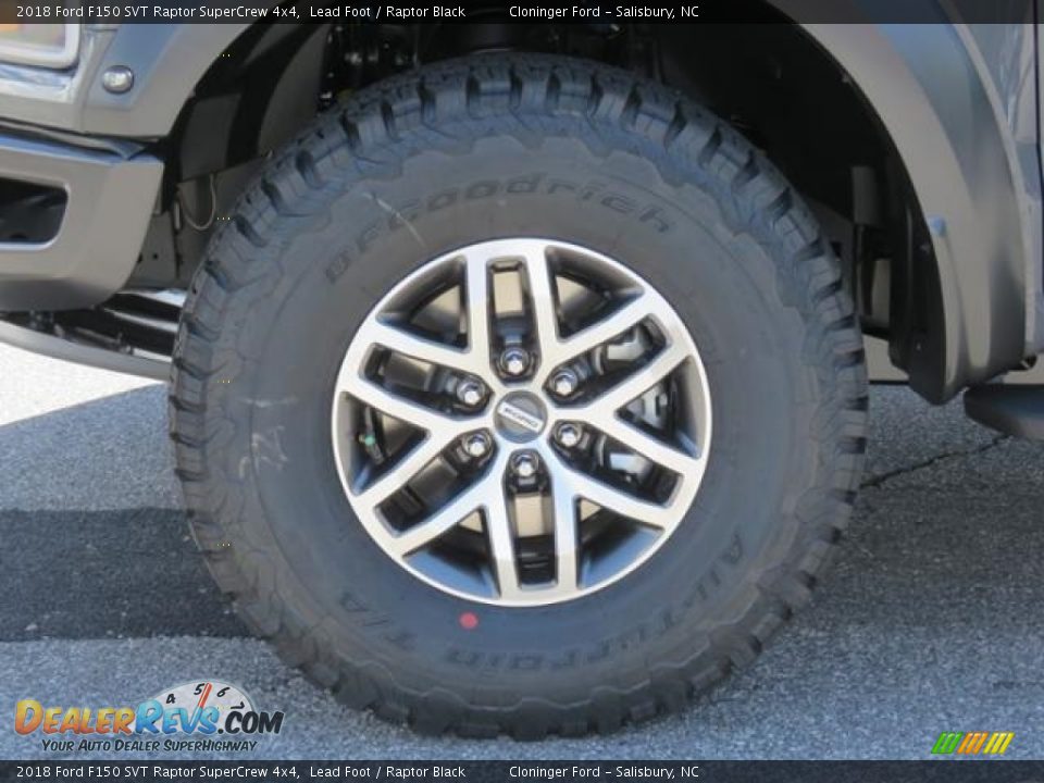2018 Ford F150 SVT Raptor SuperCrew 4x4 Lead Foot / Raptor Black Photo #4