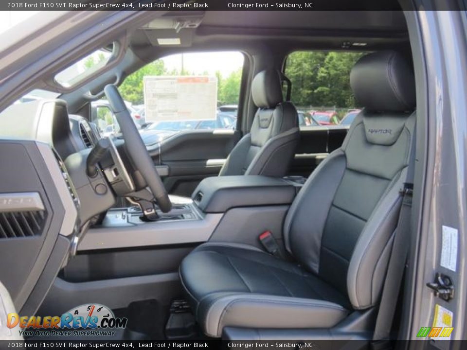 2018 Ford F150 SVT Raptor SuperCrew 4x4 Lead Foot / Raptor Black Photo #8