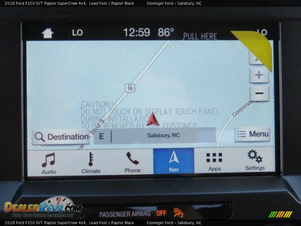 2018 Ford F150 SVT Raptor SuperCrew 4x4 Lead Foot / Raptor Black Photo #13
