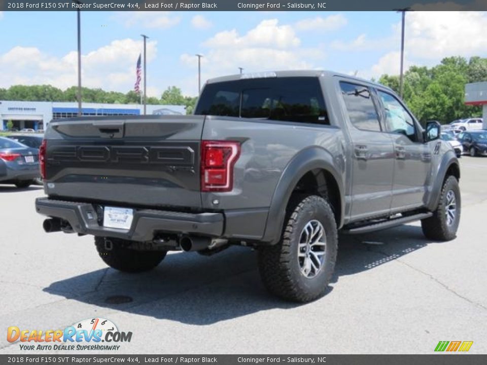 2018 Ford F150 SVT Raptor SuperCrew 4x4 Lead Foot / Raptor Black Photo #24