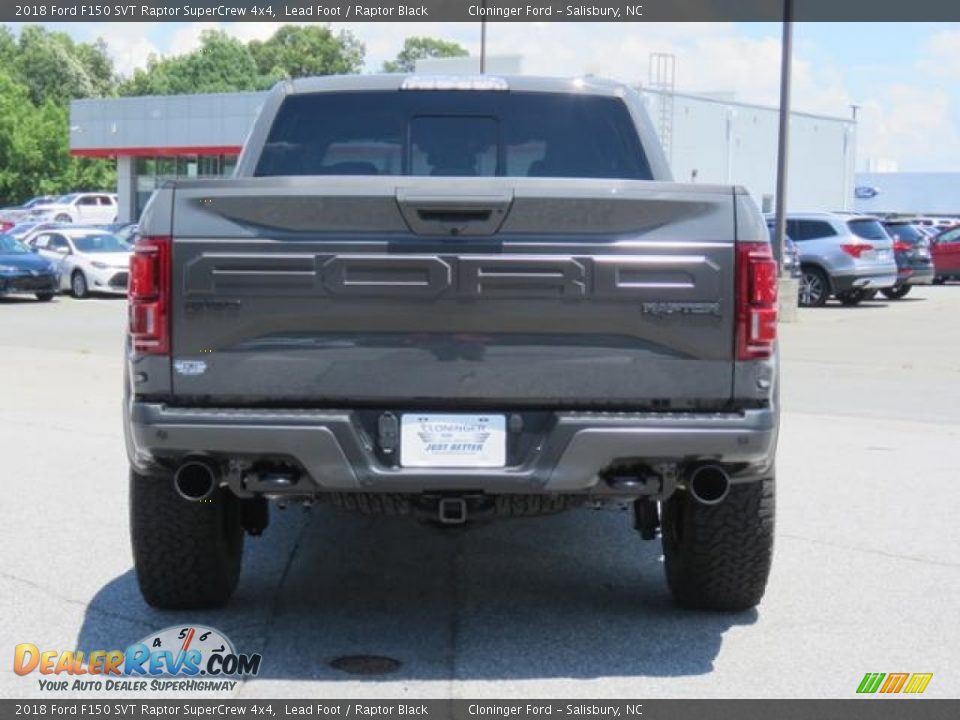 2018 Ford F150 SVT Raptor SuperCrew 4x4 Lead Foot / Raptor Black Photo #25