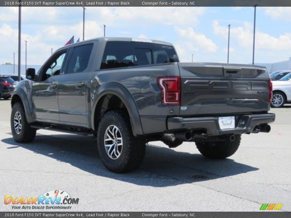 2018 Ford F150 SVT Raptor SuperCrew 4x4 Lead Foot / Raptor Black Photo #26