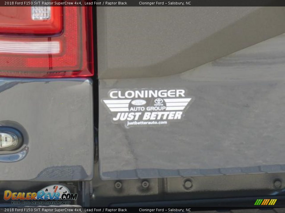 2018 Ford F150 SVT Raptor SuperCrew 4x4 Lead Foot / Raptor Black Photo #27
