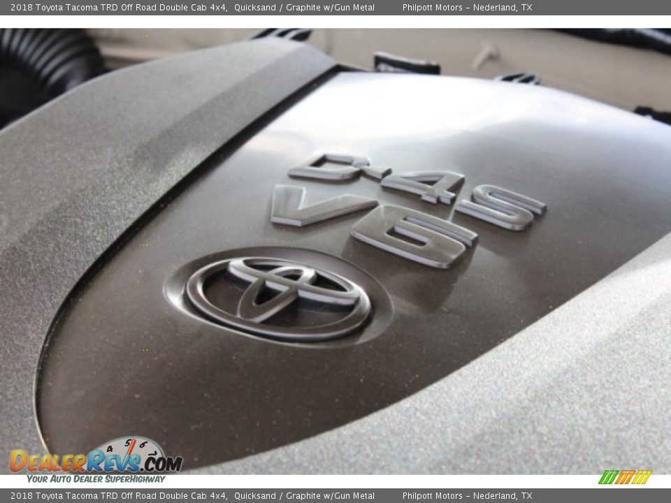 2018 Toyota Tacoma TRD Off Road Double Cab 4x4 Quicksand / Graphite w/Gun Metal Photo #34