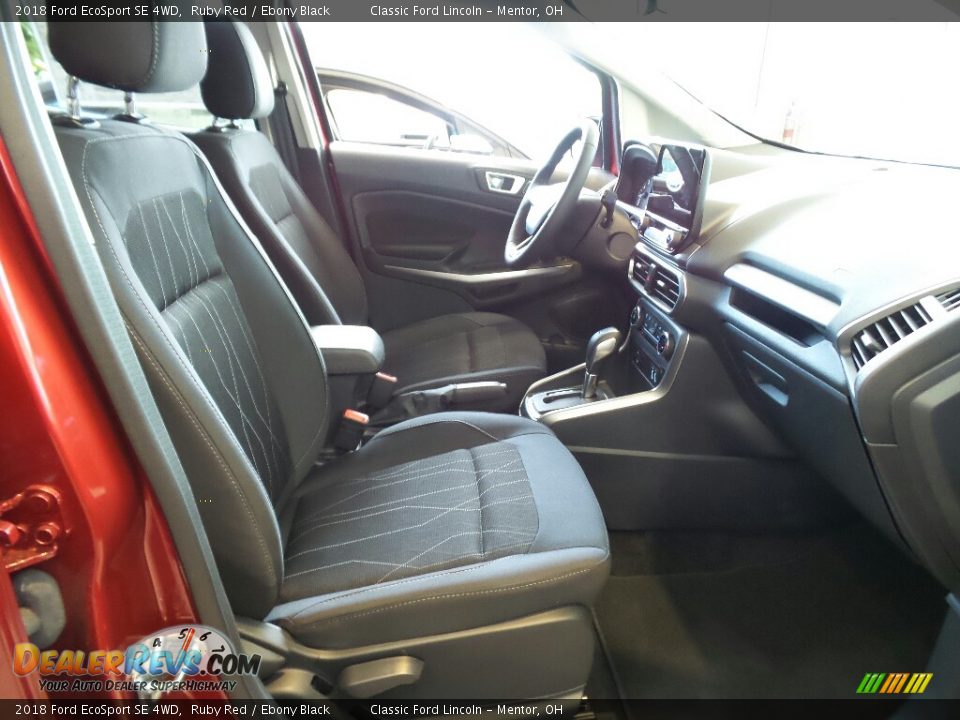 2018 Ford EcoSport SE 4WD Ruby Red / Ebony Black Photo #5