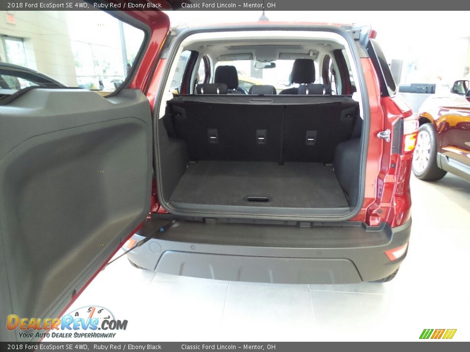 2018 Ford EcoSport SE 4WD Ruby Red / Ebony Black Photo #8