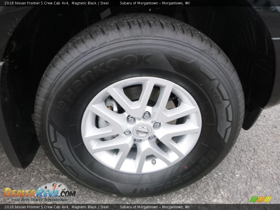 2018 Nissan Frontier S Crew Cab 4x4 Magnetic Black / Steel Photo #2