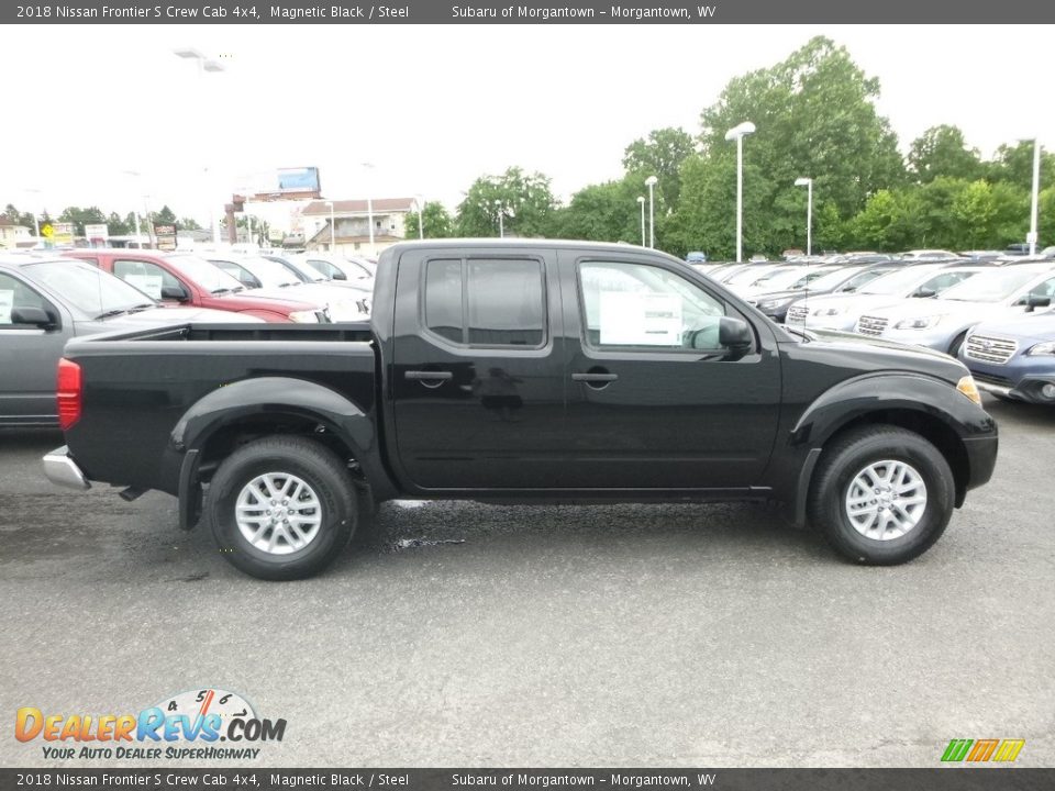Magnetic Black 2018 Nissan Frontier S Crew Cab 4x4 Photo #3