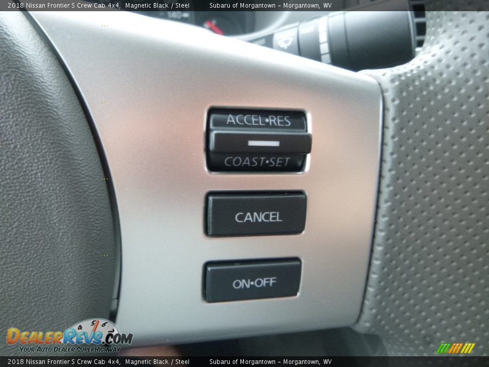 2018 Nissan Frontier S Crew Cab 4x4 Steering Wheel Photo #18