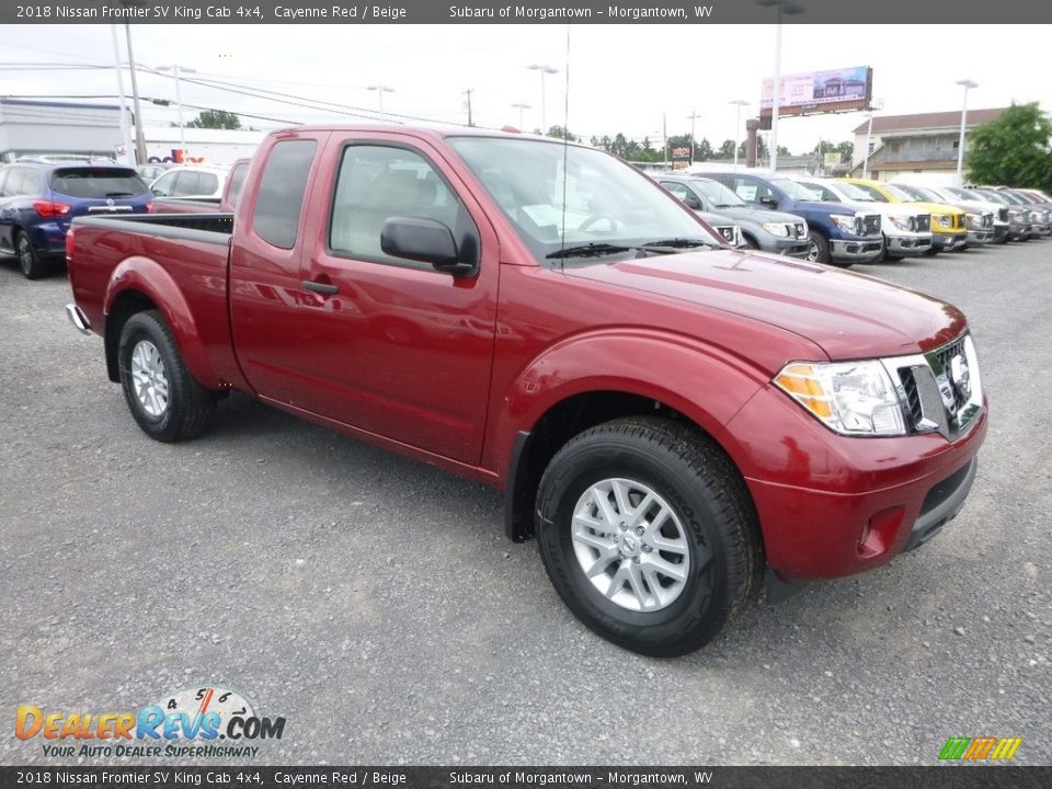 Front 3/4 View of 2018 Nissan Frontier SV King Cab 4x4 Photo #1