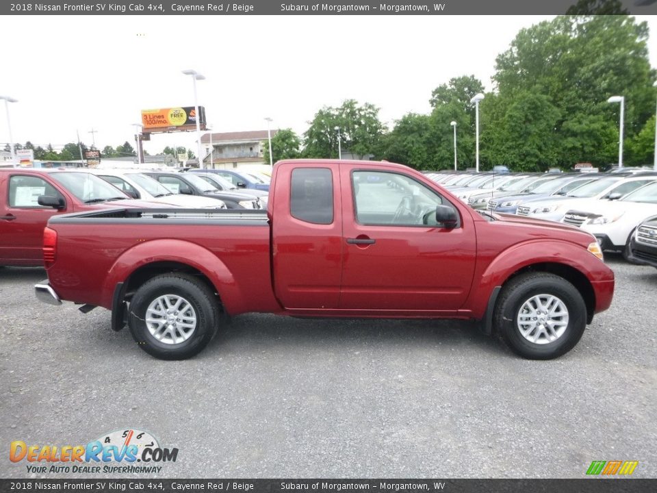 Cayenne Red 2018 Nissan Frontier SV King Cab 4x4 Photo #3