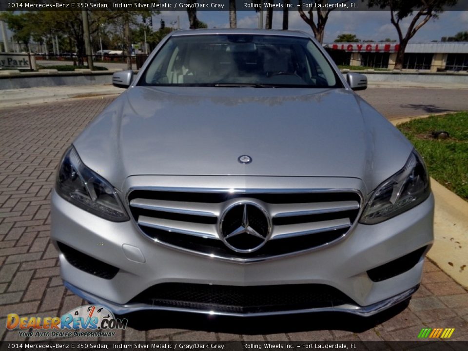 2014 Mercedes-Benz E 350 Sedan Iridium Silver Metallic / Gray/Dark Gray Photo #14