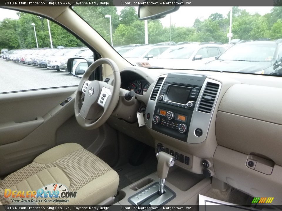 Dashboard of 2018 Nissan Frontier SV King Cab 4x4 Photo #12