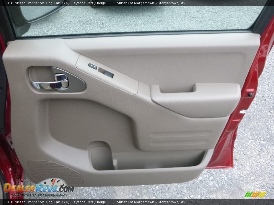 Door Panel of 2018 Nissan Frontier SV King Cab 4x4 Photo #13