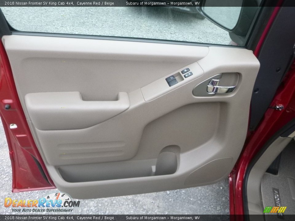 Door Panel of 2018 Nissan Frontier SV King Cab 4x4 Photo #15