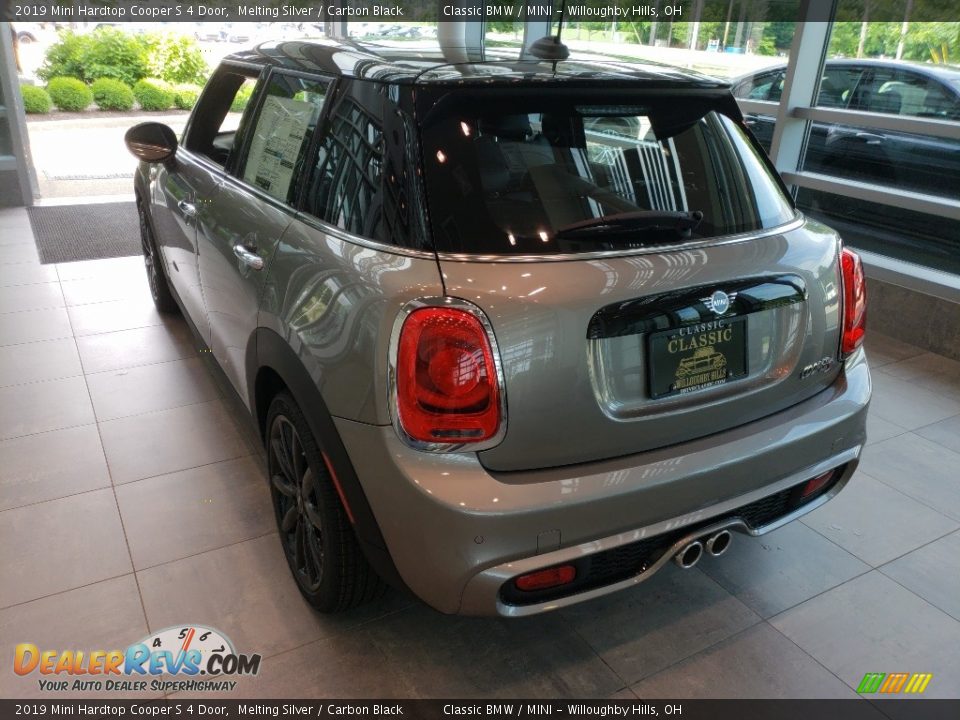 2019 Mini Hardtop Cooper S 4 Door Melting Silver / Carbon Black Photo #2