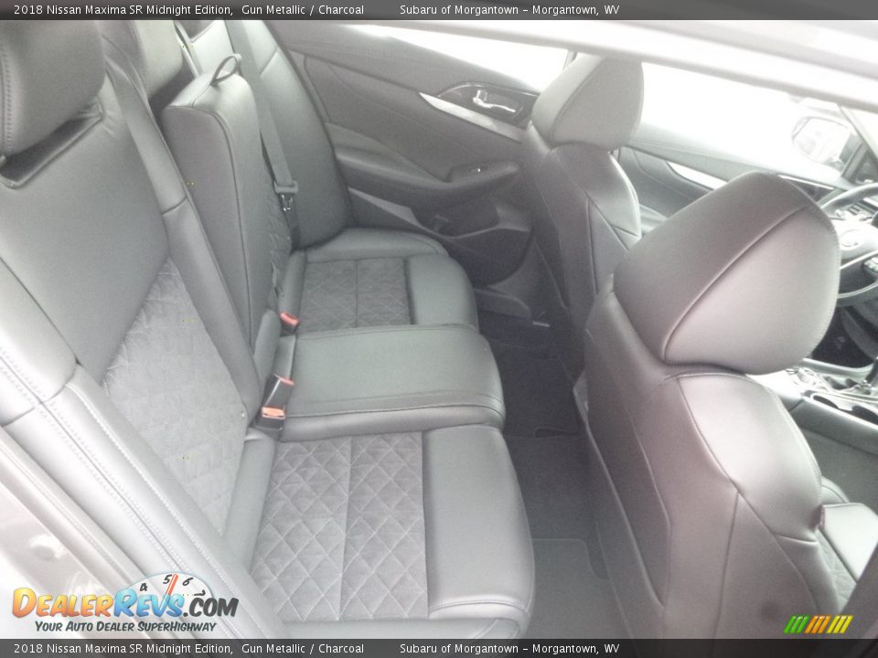 Rear Seat of 2018 Nissan Maxima SR Midnight Edition Photo #12