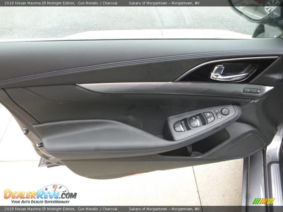 Door Panel of 2018 Nissan Maxima SR Midnight Edition Photo #13