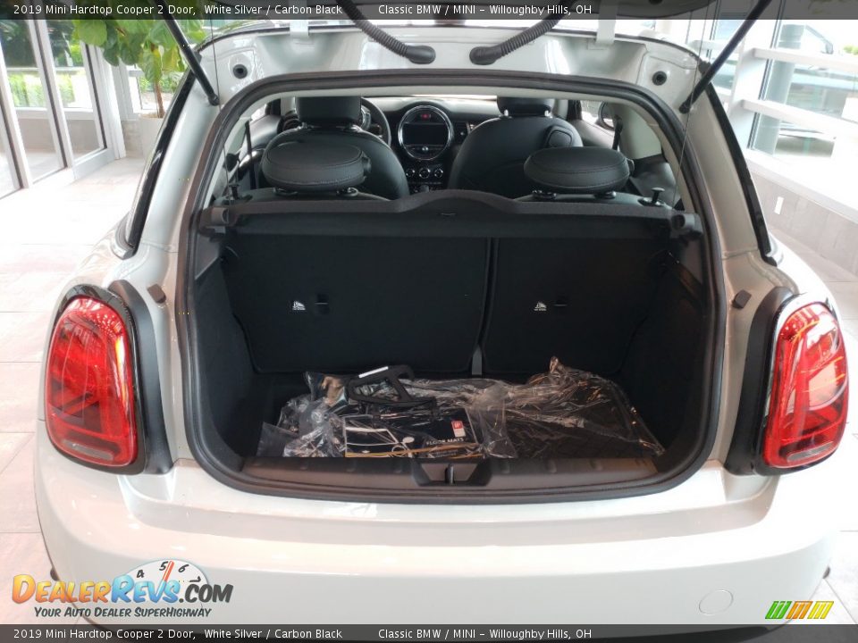 2019 Mini Hardtop Cooper 2 Door White Silver / Carbon Black Photo #8