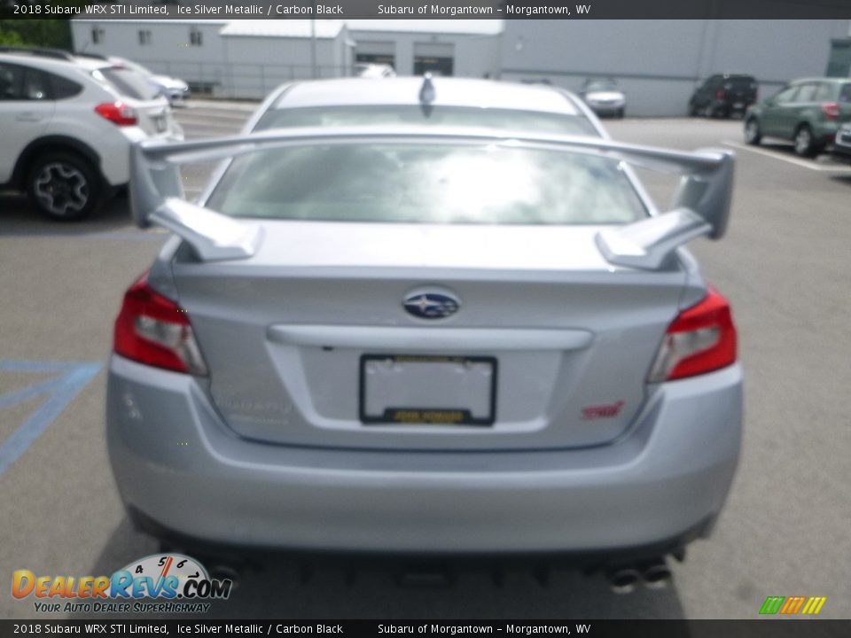 2018 Subaru WRX STI Limited Ice Silver Metallic / Carbon Black Photo #5