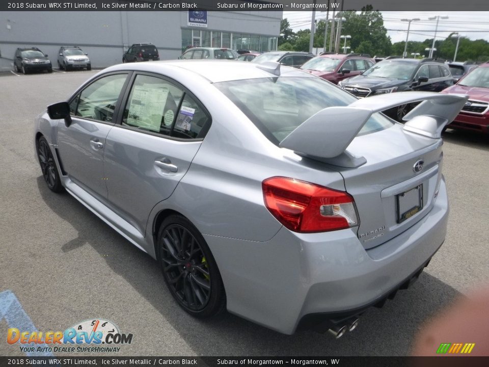 2018 Subaru WRX STI Limited Ice Silver Metallic / Carbon Black Photo #6